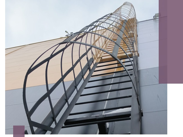 Изготовление и монтаж пожарных лестниц в Рузаевке профессионально