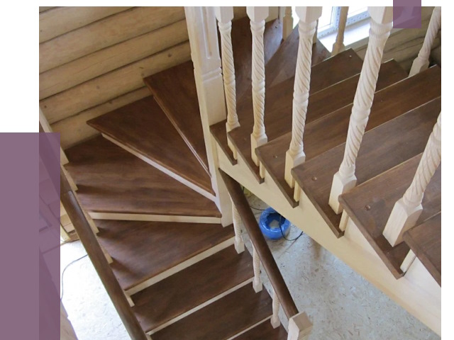 Реставрация деревянных лестниц в Рузаевке от 4355 руб.