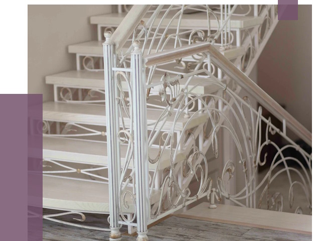 Изготовление кованых лестниц на заказ в Рузаевке от 88128 руб. | ПРОЛЁТ-Рзв