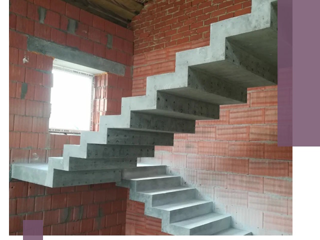 Бетонные лестницы под ключ в Рузаевке: монтаж, демонтаж, ремонт