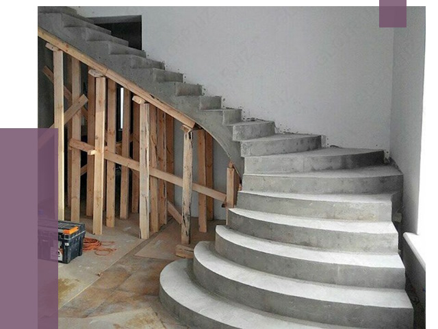Изготовление бетонных лестниц под ключ в Рузаевке от 20218 руб. | ПРОЛЁТ-Рзв