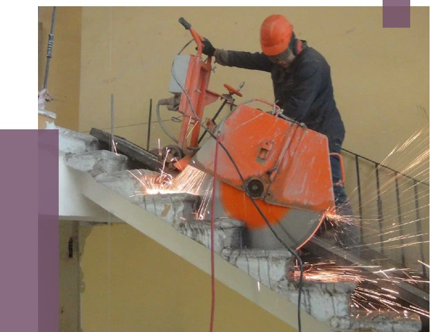 Демонтаж бетонных лестниц в Рузаевке от 4666 руб. за м2 | ПРОЛЁТ-Рзв