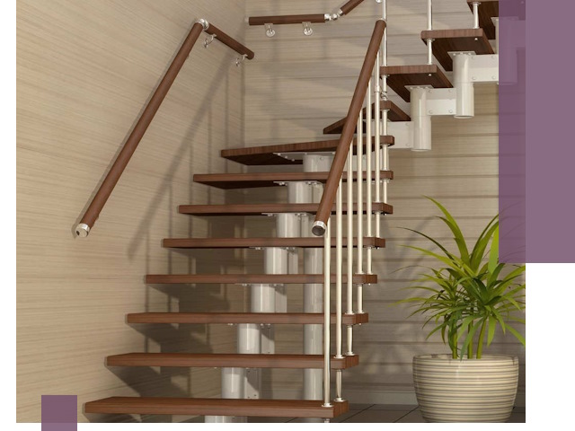 Изготовление модульных лестниц под ключ в Рузаевке