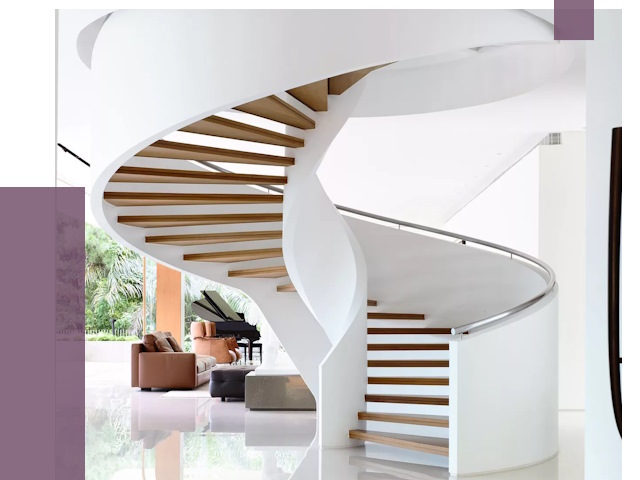 Винтовые лестницы в Рузаевке под ключ от 49248 руб. | ПРОЛЁТ-Рзв