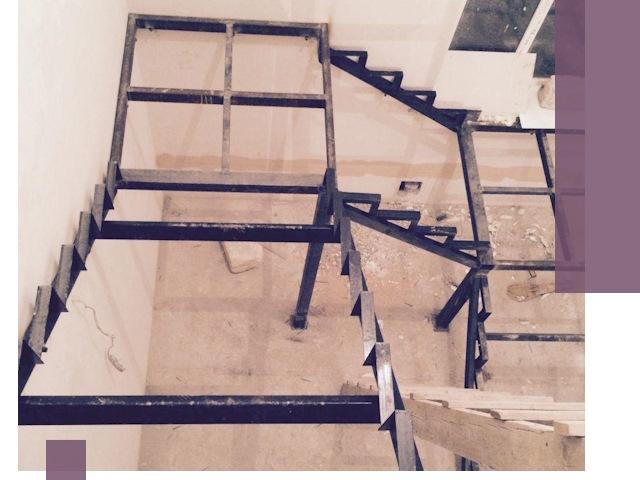 Монтаж лестниц на металлокаркасе в Рузаевке быстро и качественно