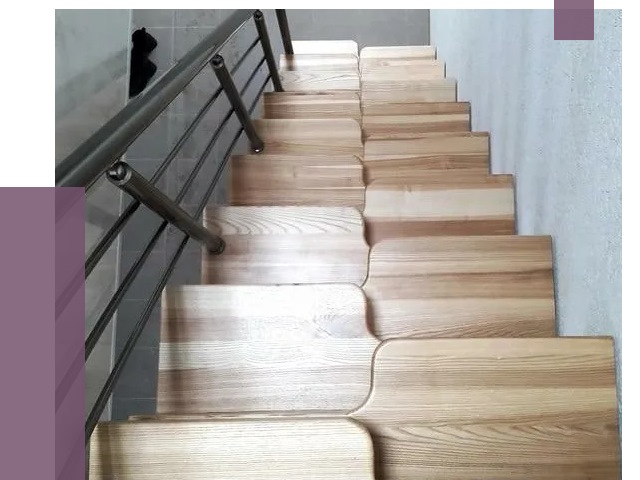 Лестницы гусиный шаг в Рузаевке от 13219 руб. под ключ | ПРОЛЁТ-Рзв