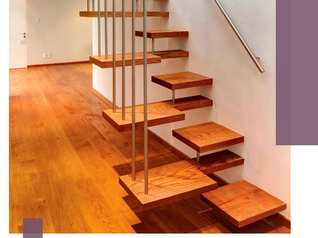 Лестницы «гусиный шаг» на заказ в Рузаевке для узких пространств