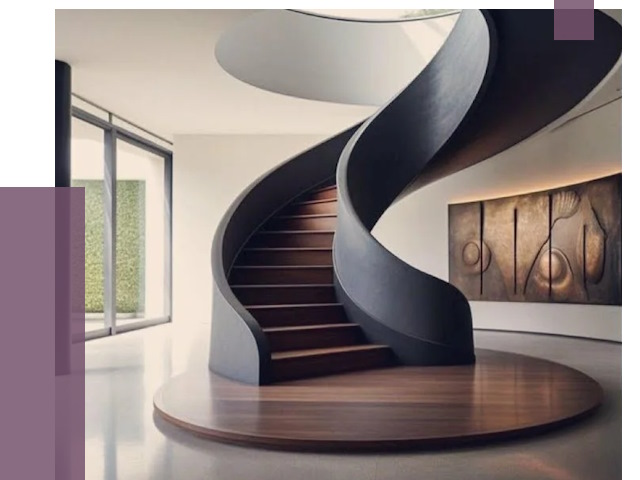 Элитные лестницы под заказ в Рузаевке от 191808 руб. — ПРОЛЁТ-Рзв