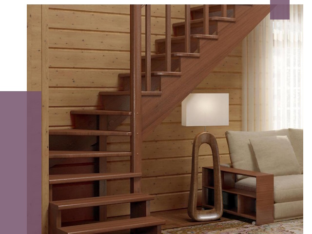 Лестницы эконом класса в Рузаевке от 18507 руб. бюджетные решения