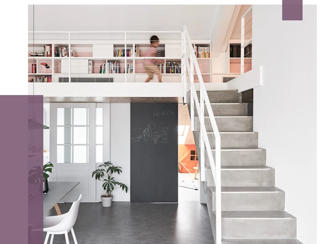 Лестницы для двухуровневой квартиры в Рузаевке от 178848 руб. | ПРОЛЁТ-Рзв