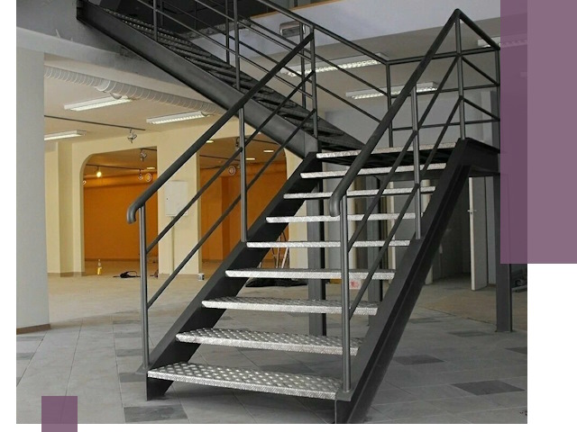 Лестницы для офиса в Рузаевке: изготовление, монтаж, демонтаж