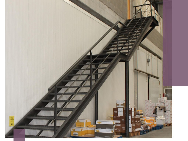 Лестницы для производства в Рузаевке — изготовление и монтаж