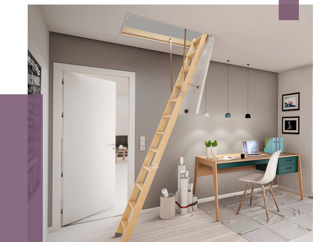 Чердачные лестницы в Рузаевке — от 14774 руб. | ПРОЛЁТ-Рзв
