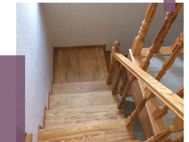 Сосновые лестницы в Рузаевке под ключ от 8191 руб.  | ПРОЛЁТ-Рзв