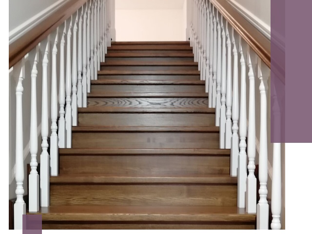 Лестницы из ясеня на заказ в Рузаевке — изготовление и монтаж