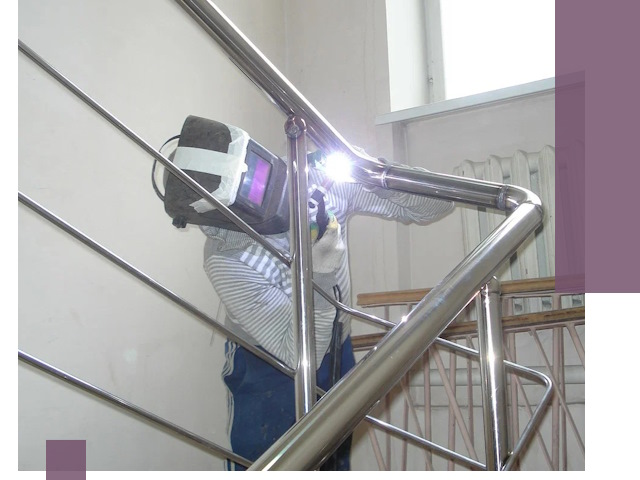 Монтаж перил и ограждений качественно в Рузаевке