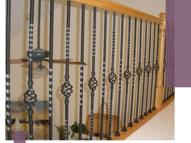 Изготовление и монтаж кованных перил в Рузаевке под ключ