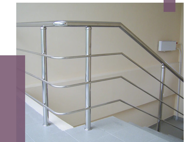 Алюминиевые перила в Рузаевке от 6428 руб. под ключ | ПРОЛЁТ-Рзв