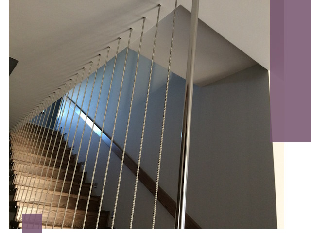 Тросовые перила под ключ в Рузаевке — производство и монтаж