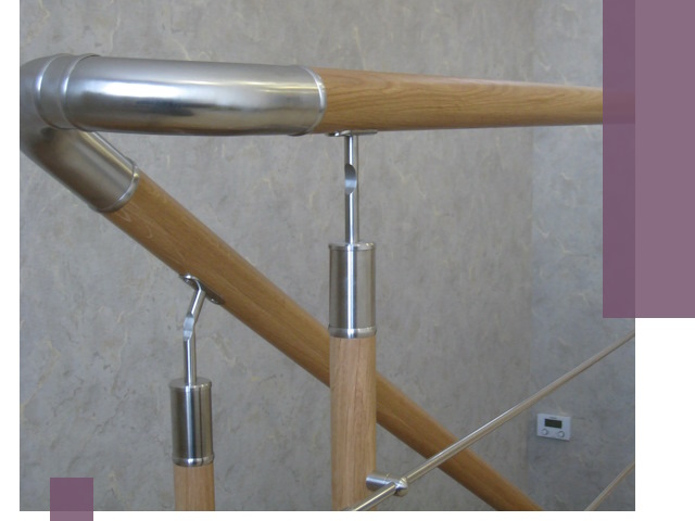 Комбинированные перила на заказ в Рузаевке — монтаж и производство