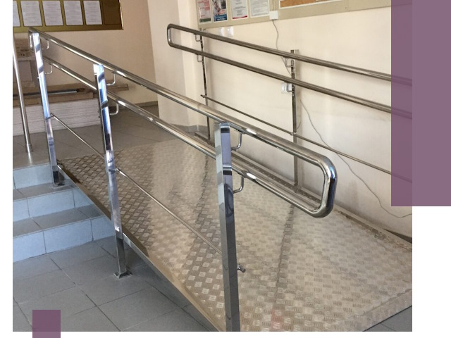 Перила для инвалидов в Рузаевке — надежные поручни и ограждения