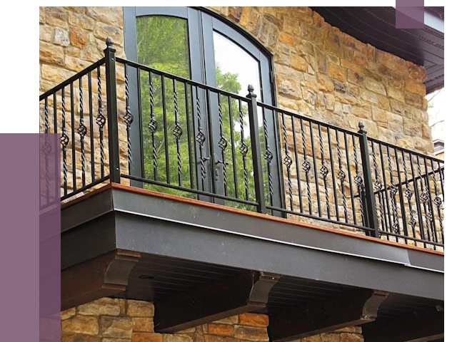 Балконные ограждения в Рузаевке от 8139 руб. — купить | ПРОЛЁТ-Рзв