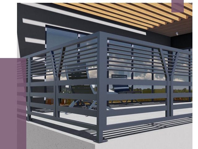 Изготовление балконных ограждений в Рузаевке от 10886 руб. | ПРОЛЁТ-Рзв