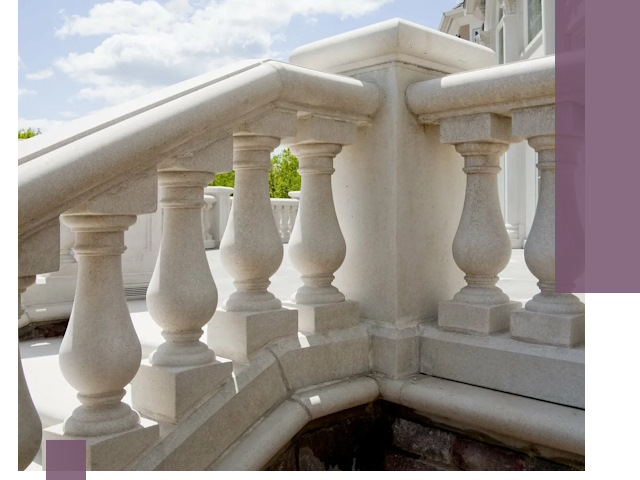 Балюстрады из металла и камня под ключ в Рузаевке