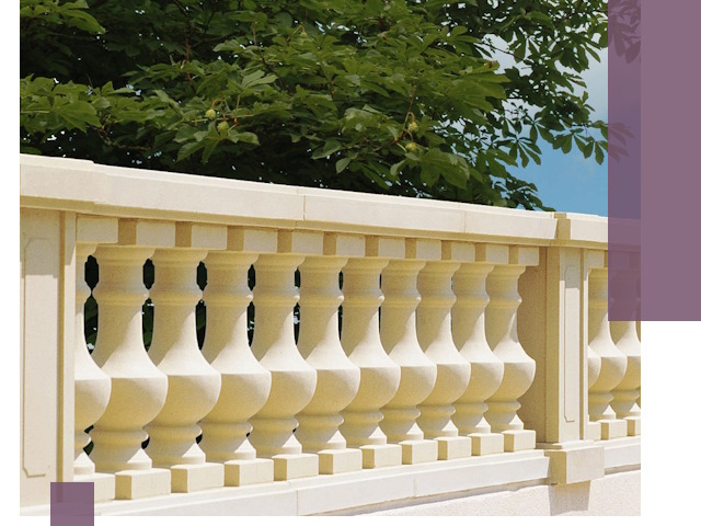 Установка балюстрады в Рузаевке: изготовление и монтаж под ключ