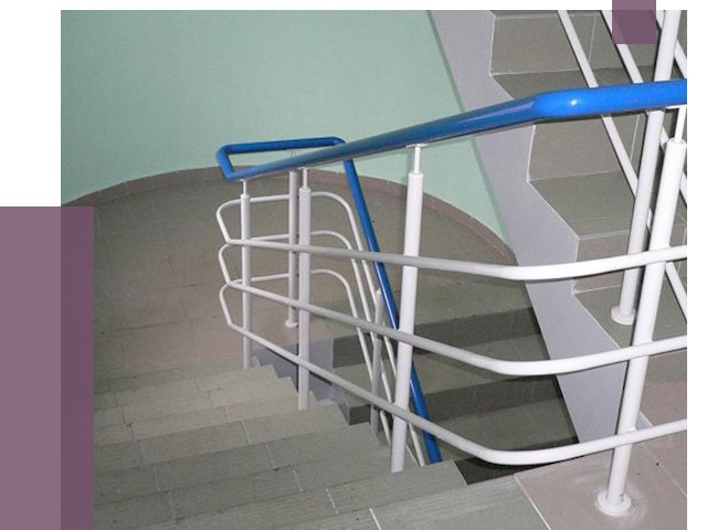 Перила в подъезде в Рузаевке — установка и замена от 7517 руб. | ПРОЛЁТ-Рзв