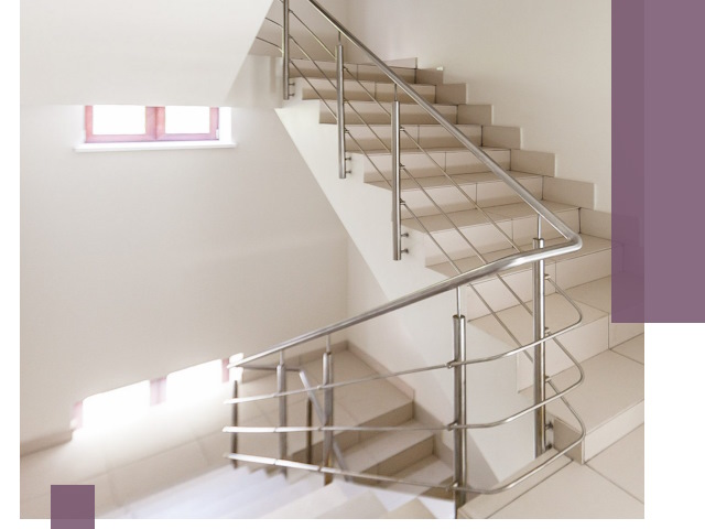 Установка и замена перил в подъезде в Рузаевке