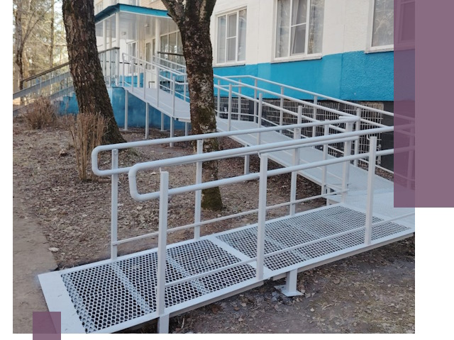 Пандусы под ключ в Рузаевке: изготовление, монтаж и демонтаж