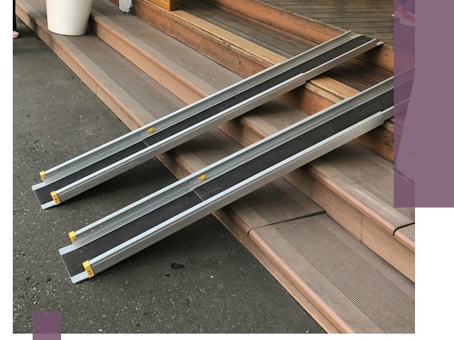 Телескопические пандусы под ключ в Рузаевке — изготовление и монтаж