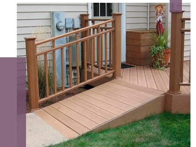 Пандус на крыльцо в Рузаевке под ключ от 7880 руб. 