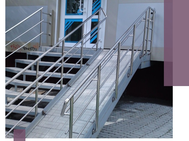 Пандус на крыльцо под ключ в Рузаевке: монтаж и изготовление