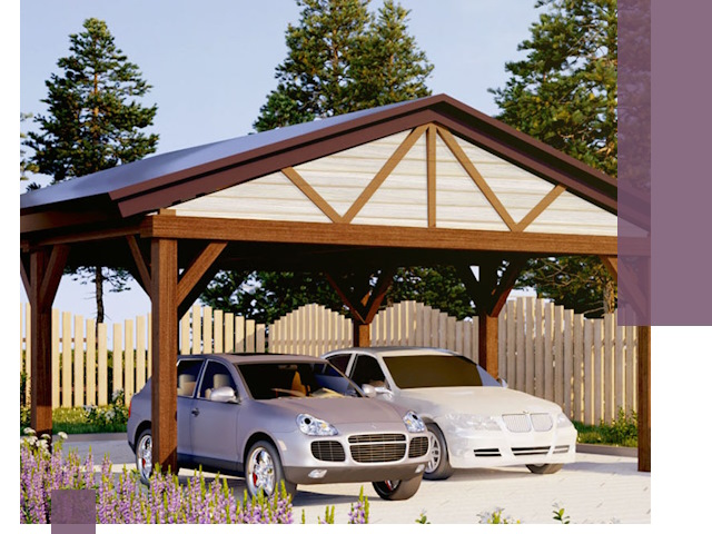 Навесы для автомобиля в Рузаевке — изготовление и монтаж