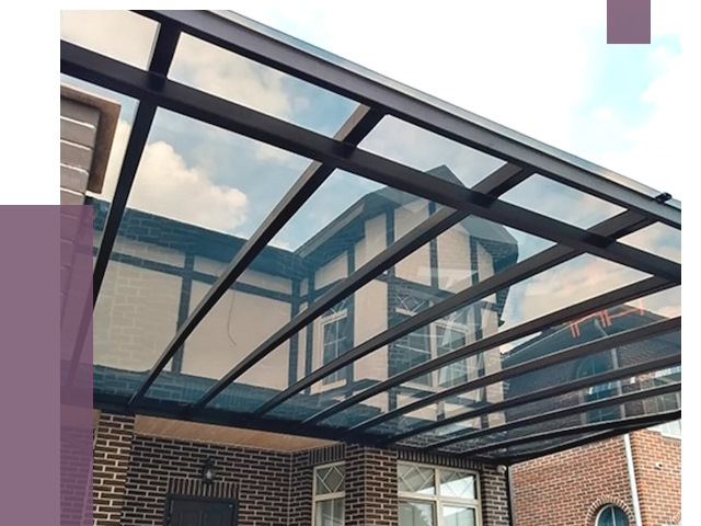 Навесы из поликарбоната в Рузаевке от 8730 руб. под ключ — ПРОЛЁТ-Рзв