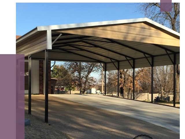 Двускатные навесы в Рузаевке от 8139 руб.  | ПРОЛЁТ-Рзв