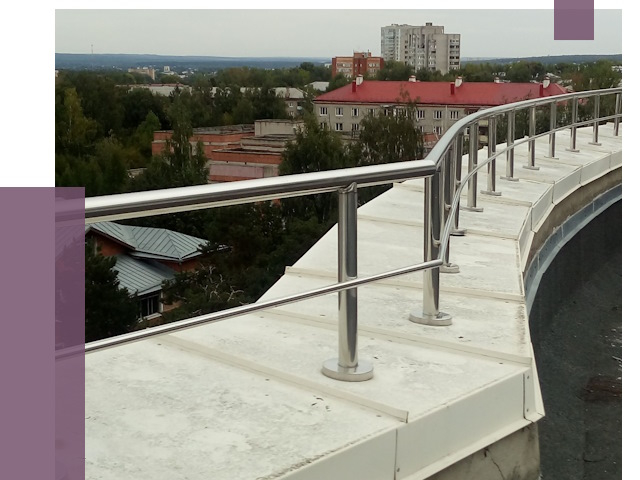 Парапеты и ограждения кровли в Рузаевке от 5028 руб.