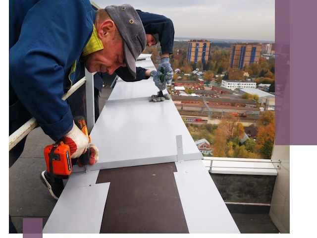 Монтаж парапетов в Рузаевке — установка прочных металлических ограждений