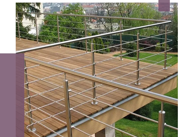 Алюминиевые парапеты в Рузаевке под ключ от 7880 руб. 