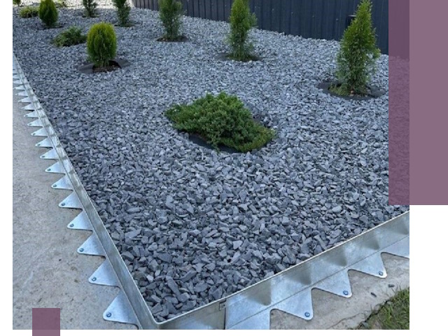 Оцинкованные металлические бордюры под заказ в Рузаевке