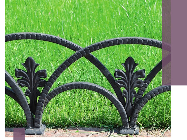 Декоративные металлические бордюры под ключ в Рузаевке