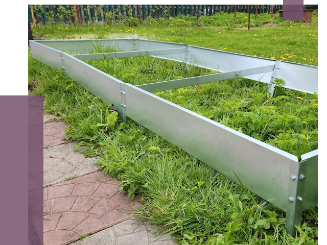Металлические бордюры для грядок в Рузаевке от 1814 руб. 