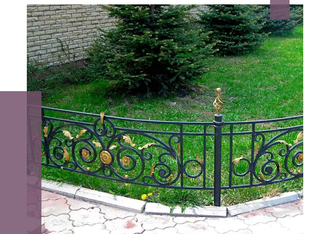 Кованые газонные ограждения в Рузаевке от 7724 руб. — ПРОЛЁТ-Рзв