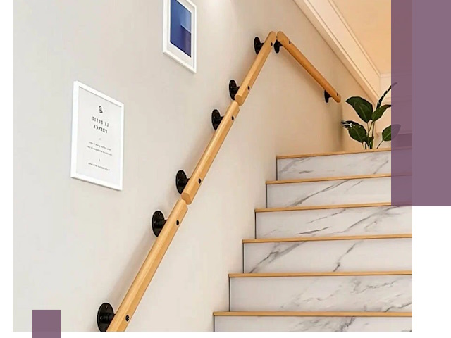 Поручни металлические и деревянные под ключ в Рузаевке