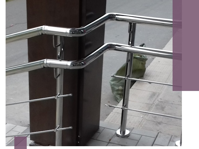 Монтаж поручней из нержавеющей стали в Рузаевке качественно и быстро